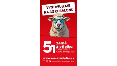 Země živitelka 2025 – navštivte náš stánek
