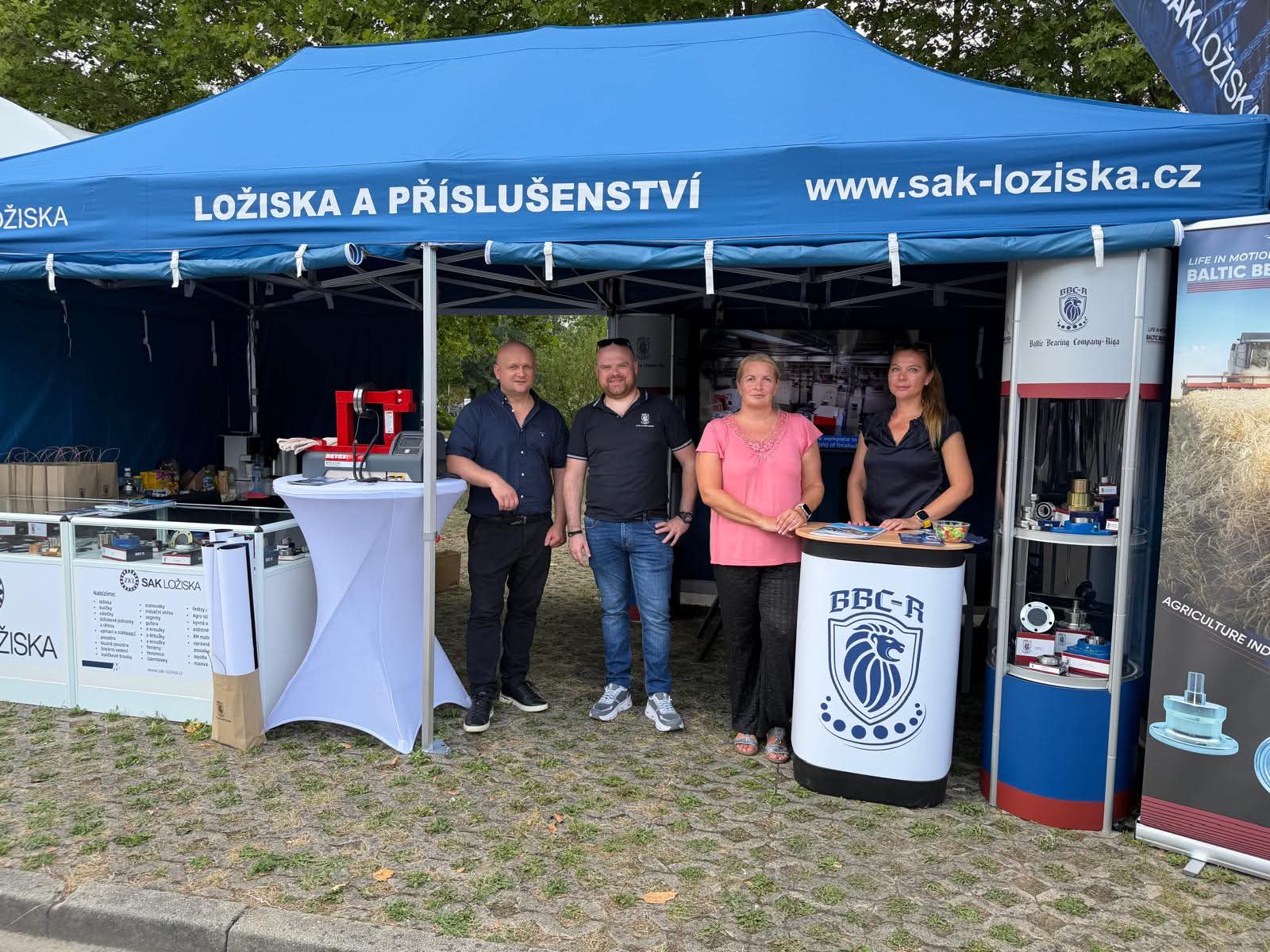 Aktuální stánek SAK LOŽISKA na Zemi živitelce 2026