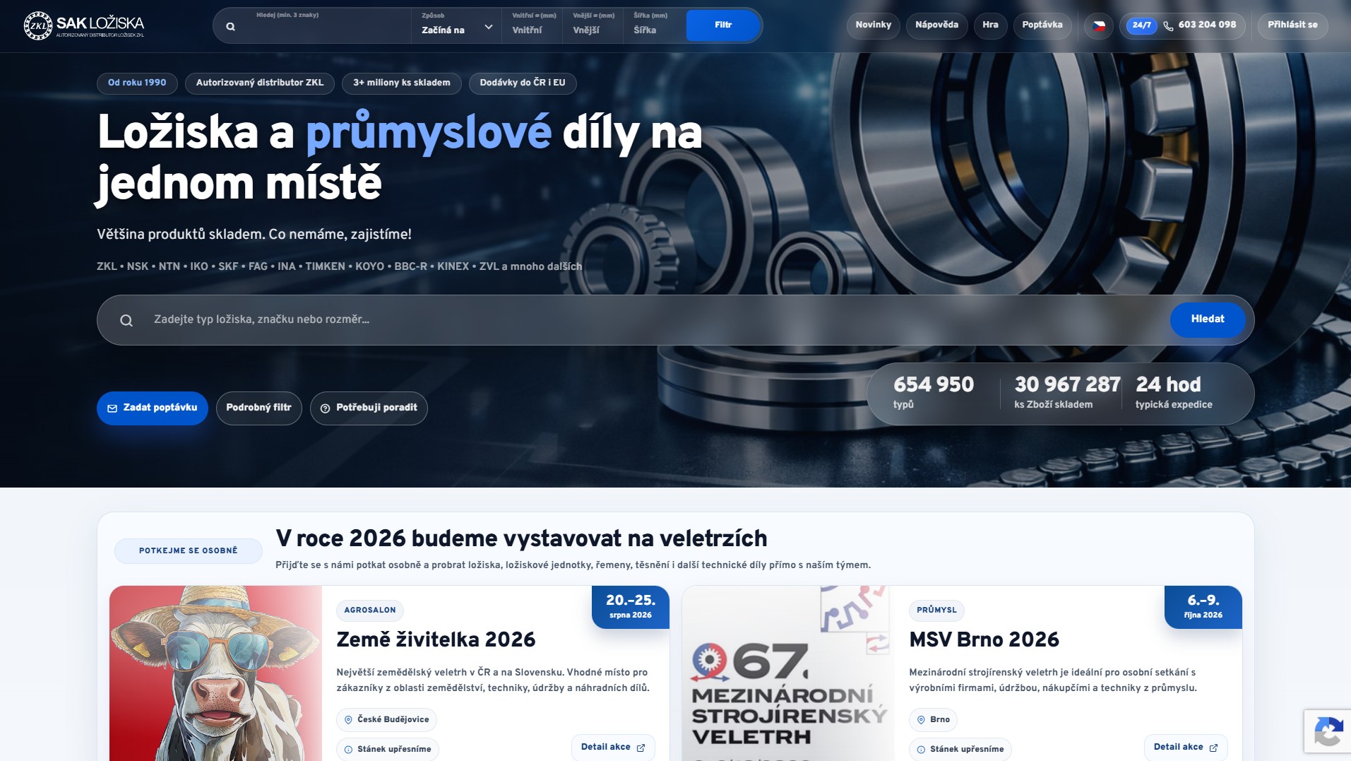 Informace o novém vzhledu našeho e-shopu